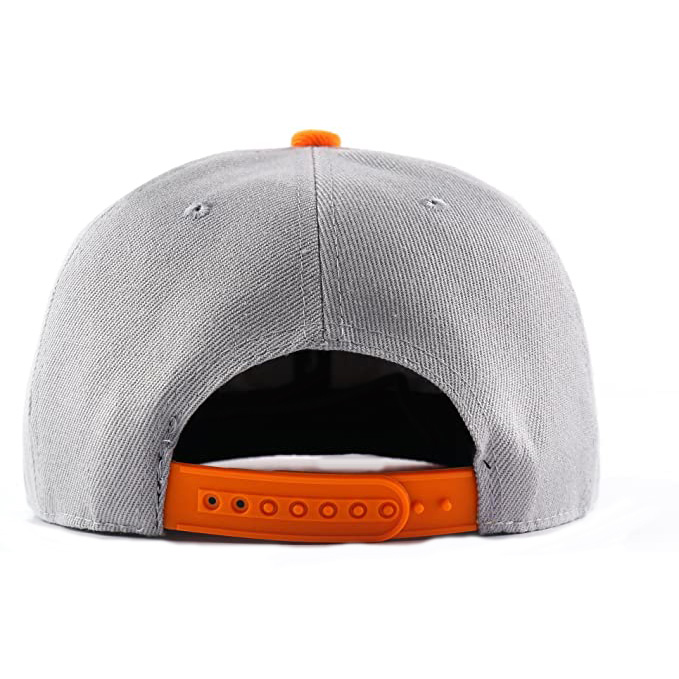 Customizable Hip Hop Style Flat Brim Dad Hats Two Tone 3D Embroidery Logo Snapback Cap for Sports Outdoor Activities Cycling