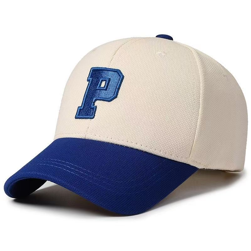 Spring New Model 6-Panel Three-Dimensional Letter Baseball Cap Sporty Casual Outdoor Fashion Hat Adjustable Unisex Sun