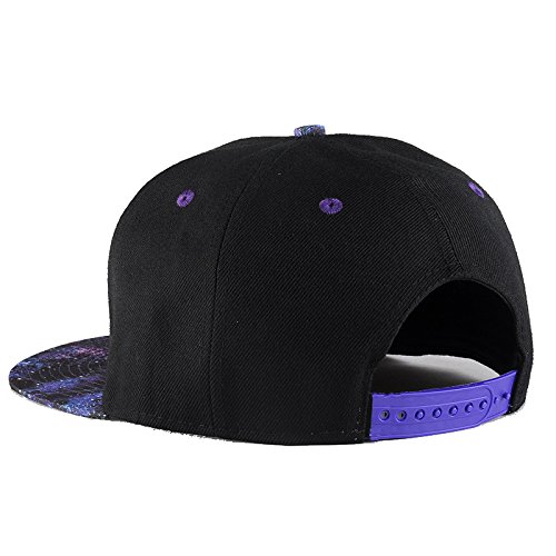 Custom High Guality Adjustable Baseball Cap Colorful Flat Bill Snapback Hat for Men and Women with Hip Hop Style