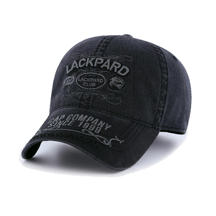 Custom 3D Embroidery Washed Cotton Baseball Cap Fashion Sports Gorras Hat for Basketball for Outdoor Sports