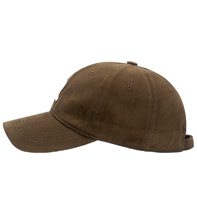 Wholesale 6-Panel Cotton Sports Baseball Cap Customizable Snapback Fitted Base Ball Cap with Embroidered Logo in Sporty Style