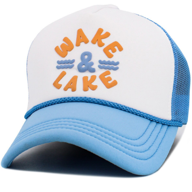 2026 Hot Selling Custom Puff Printing Trucker Hat Design Mesh Back Snapback Cap Adjustable Breathable Outdoor Hat for Unisex Hat