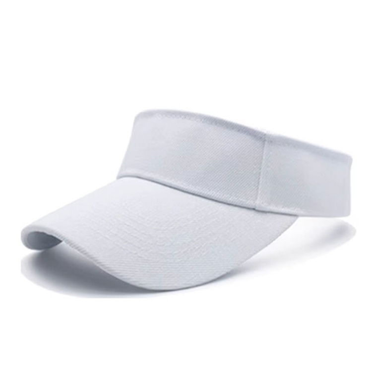 Wholesale Promotional Blank Sport Casual Embroidery Cap Outdoor Multicolor Sun Visor With Custom Logo Printin