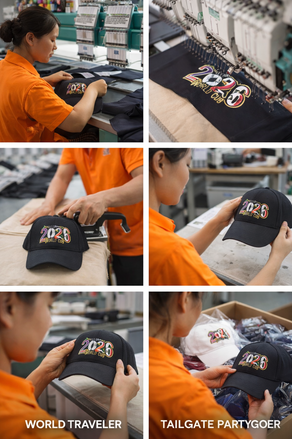 2026 Football League Vintage Sporty Embroidered 6-Panel Unisex Cotton Baseball Cap