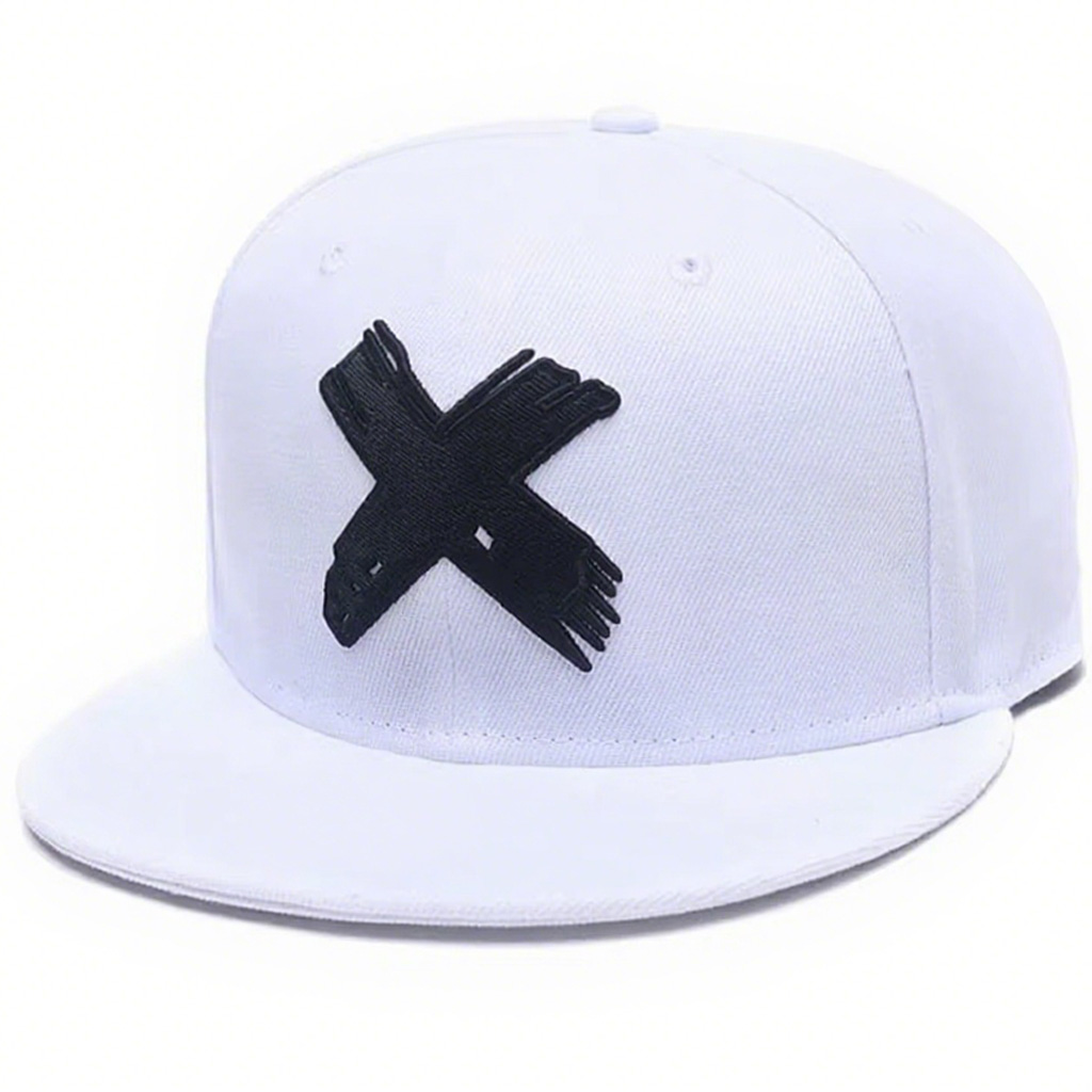 Custom Logo Embroidery 6-Panel Sports Baseball Cap with Common Fabric for Travel Featuring Letter and Character Pattern