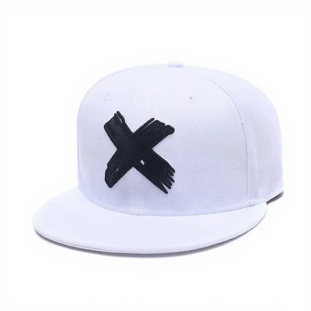 Custom Logo Embroidery 6-Panel Sports Baseball Cap with Common Fabric for Travel Featuring Letter and Character Pattern