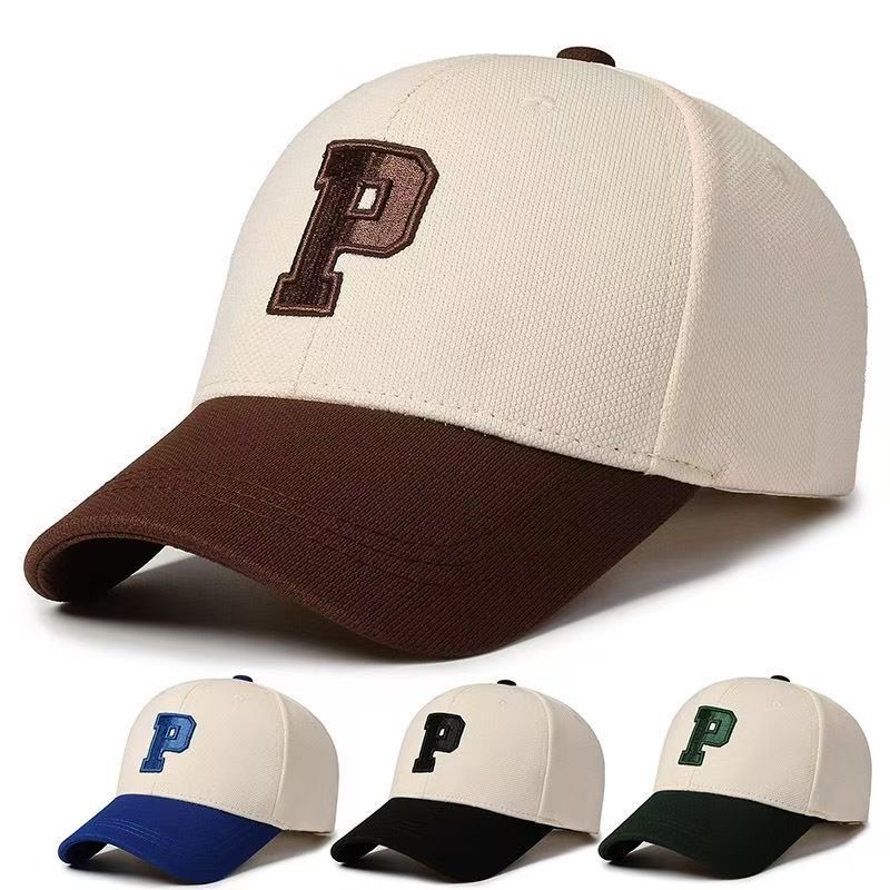 Spring New Model 6-Panel Three-Dimensional Letter Baseball Cap Sporty Casual Outdoor Fashion Hat Adjustable Unisex Sun