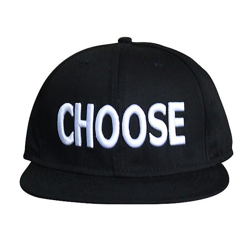 Custom 6-Panel Flat Brim Baseball Hat with 3D Embroidery Snapback for Outdoor Sports for Cycling Beach Travel