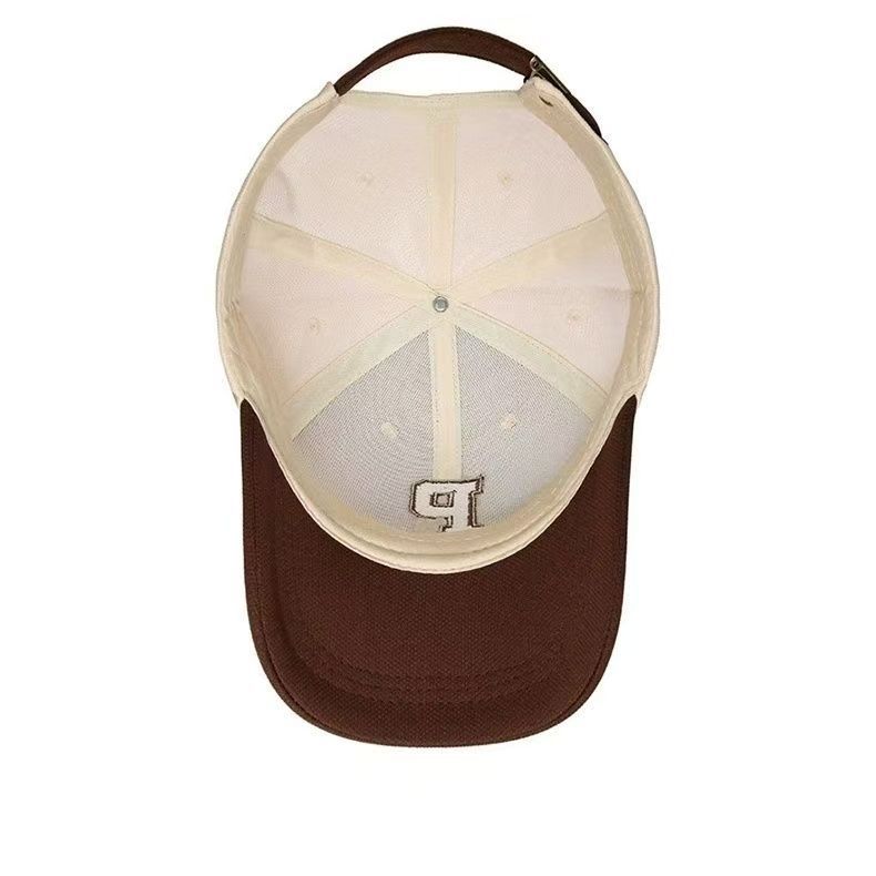 Spring New Model 6-Panel Three-Dimensional Letter Baseball Cap Sporty Casual Outdoor Fashion Hat Adjustable Unisex Sun