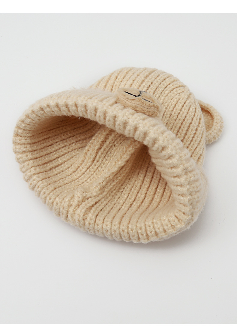 Cute Little Bear Hat - Windproof, Warm and Cozy Knitted Hat, Sweet in Appearance