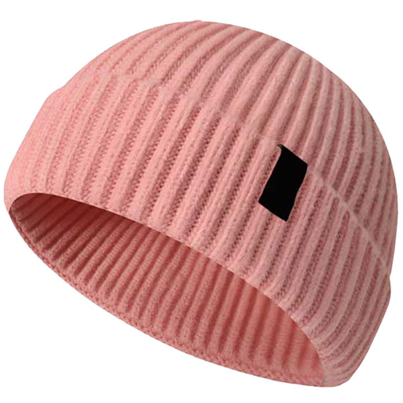 OEM Manufacture 2025 Hot Sale Wholesale Fashion Winter Knitted Hat Women Outdoor Brimless Warm Cold Hat