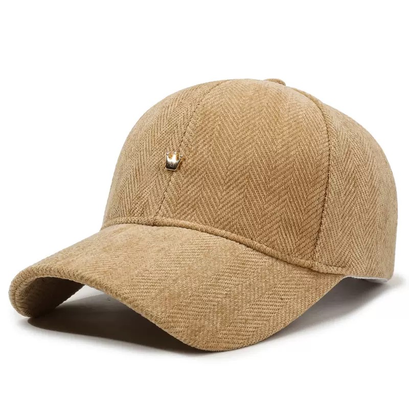 Leopard Animal Print 6-Panel Baseball Cap Customizable Logo 100% Cotton Corduroy Adjustable Silver Copper Buckle Sporty Casual