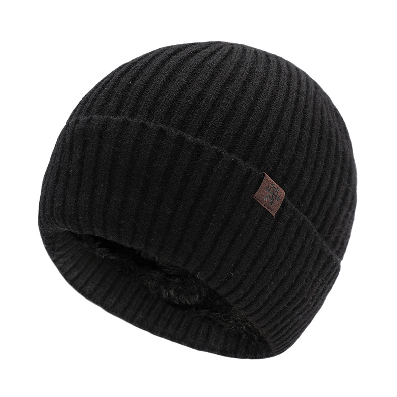 Manufacturer Fashion Winter Furry Knitted Mohair Beanie Cap Warm Knit Beanie Hats With Custom logo