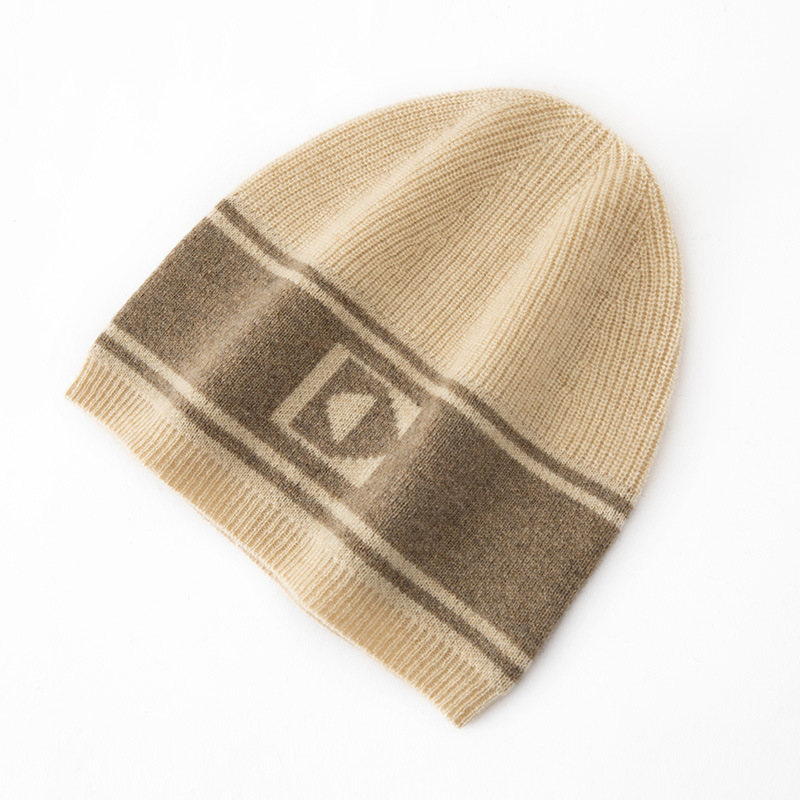 Wholesale New Autumn-winter Style Alpaca Wool Fashionable Multi-color Simple and Warm Fashionable Casual Knit Cap