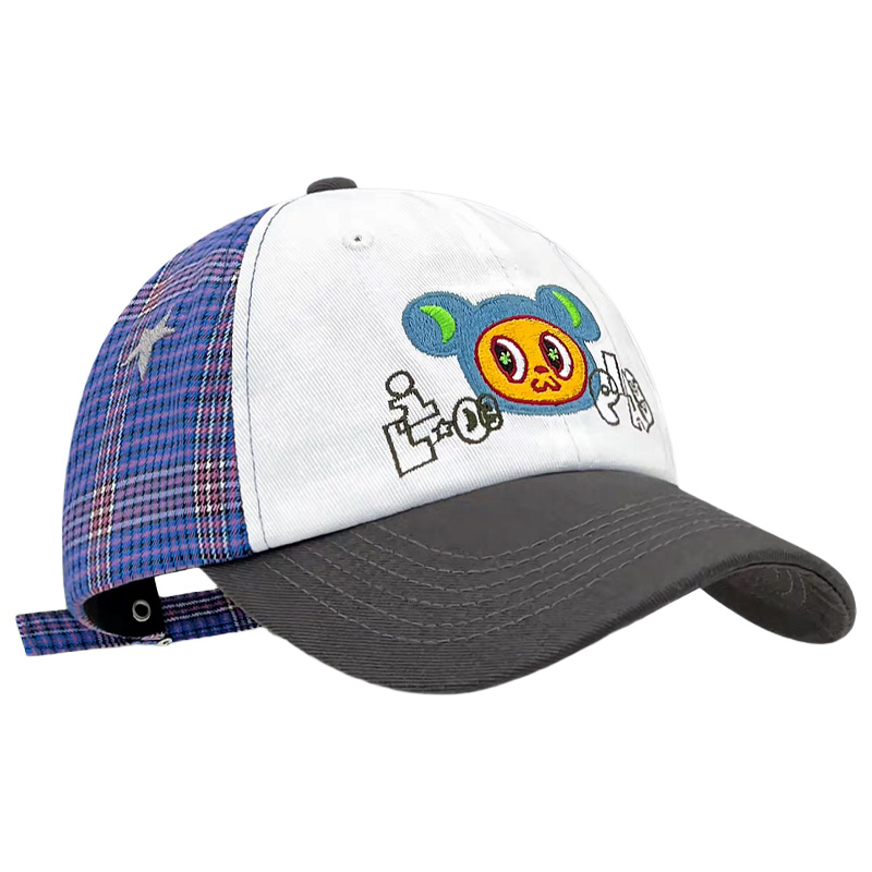 2026 New Cute Star Big Ear Mouse Color Block Baseball Cap Unisex Four Seasons Vintage Sporty Twill Casual Versatile Dad Hat