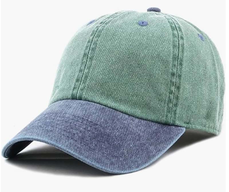 HIgh Quality  Unstructured Curved Brim Sport Hat Unisex Vintage Custom Logo Distressed Cotton Baseball Caps Washed Dad Hats