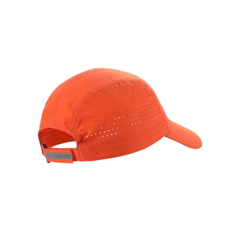 Breathable Lightweight Orange Waterproof Running Cap Adjustable Quick-Dry Outdoor Sports Hat for All Seasons