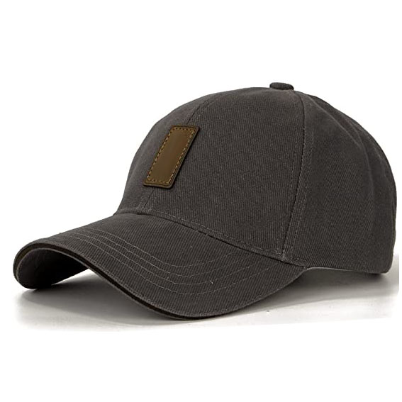 Adjustable Men's Twill Baseball Cap for Outdoor Sports Breathable Golf Tennis Hats Long Brim for Running Biking Common Use