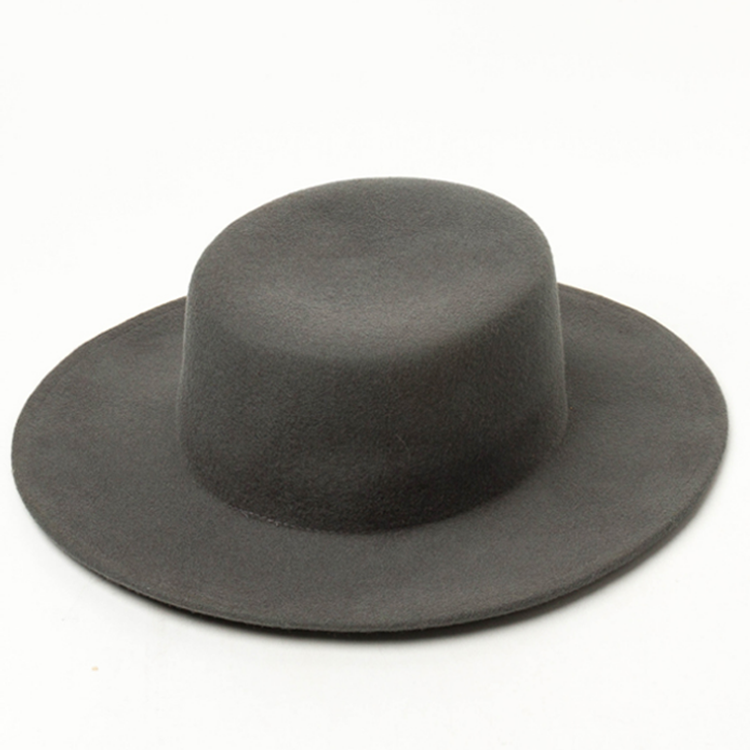 Multi-Color Classic Plain Blank Wide Brim Fedora Hat Custom Winter Felt Panama for Travel Fashionable Winter Accessory