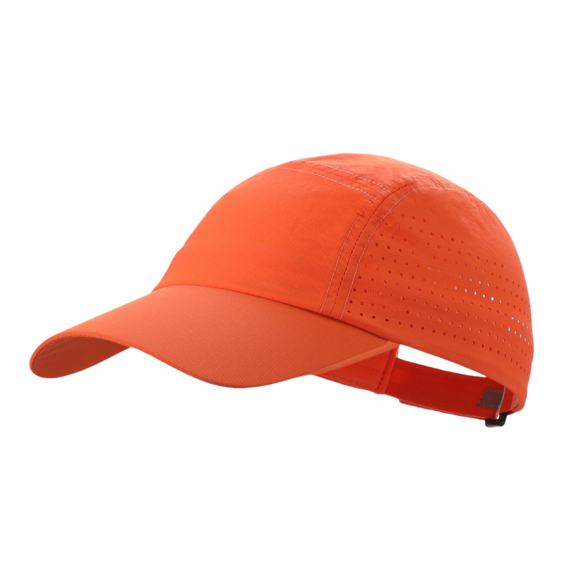 Breathable Lightweight Orange Waterproof Running Cap Adjustable Quick-Dry Outdoor Sports Hat for All Seasons
