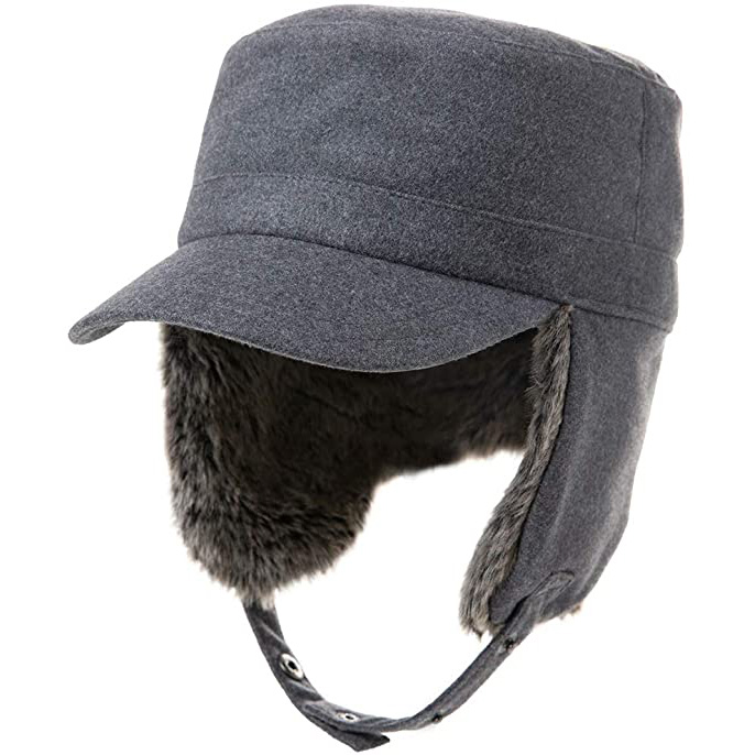 High Quality Best Selling Windproof Custom Winter Hats Earflap Cap Aviator Flight Hat