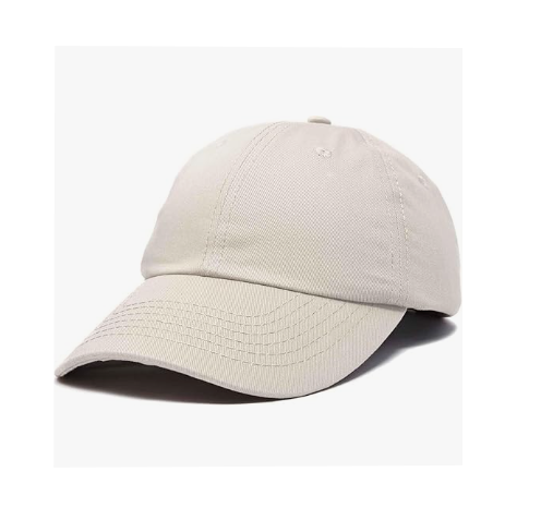 2026 New Arrival 100% Cotton 6-Panel Adjustable Twill Fabric Baseball Cap with Custom Embroidery