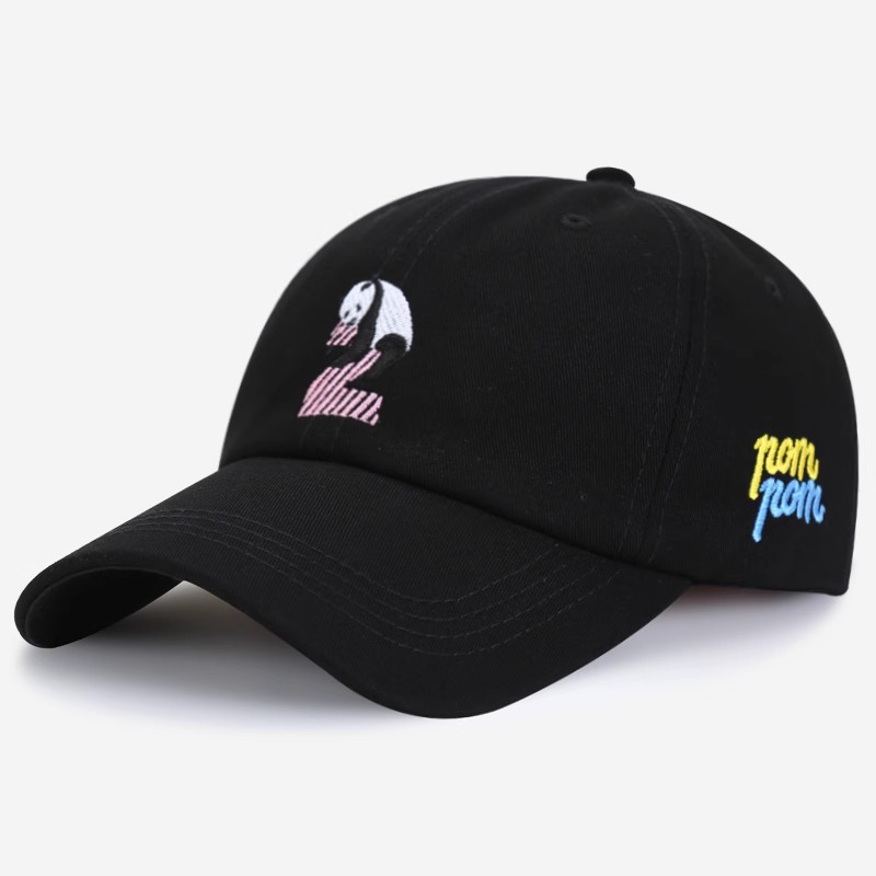 2025 New Cartoon Embroidered Baseball Cap - Outdoor Sun Protection and Shade Hat