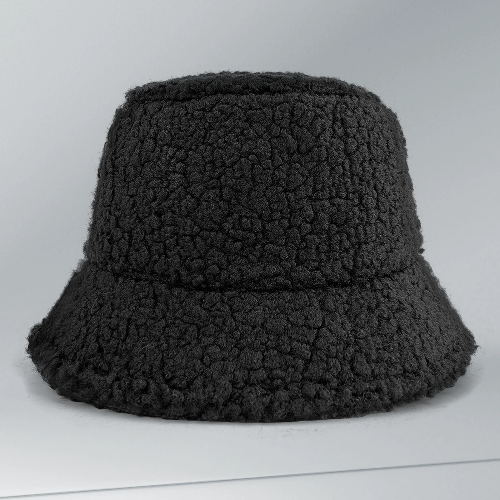 Custom Logo Embroidered Winter Warm Sheepskin Fishing Hat with Added Insulation for Daily Casual Outdoor Use Wholesale