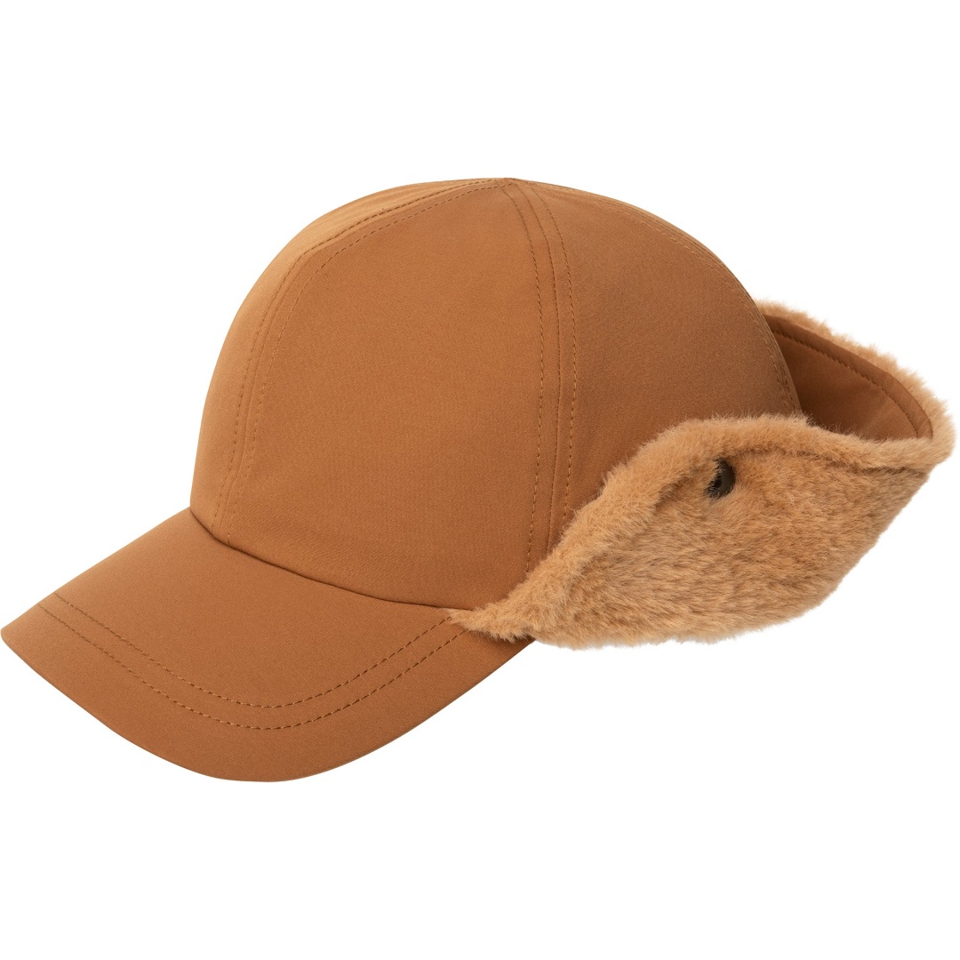Autumn Winter Men's Baseball Cap-6-Panel Warm-Keeping Ear Protection Cold-Proof Snowproof Riding Lei Feng Duck Tongue Hat
