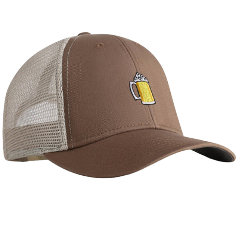 Custom Logo Unisex 5-Panel Mesh Baseball Hat with 3D Embroidery Patches Breathable Waterproof Fabric for Outdoor Travel Summer