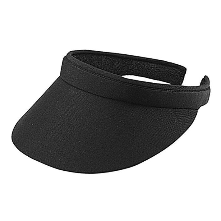 Wholesale Sun Visor Hat With Rubber Reflex Custom Logo Sun Visor Magic Tape for Men Women