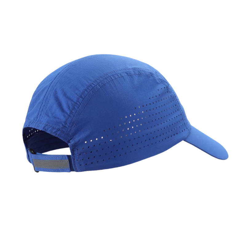 Blue Lightweight Breathable Waterproof Sports Baseball Cap Adjustable Outdoor Running Hat for Men and Women with Street Style