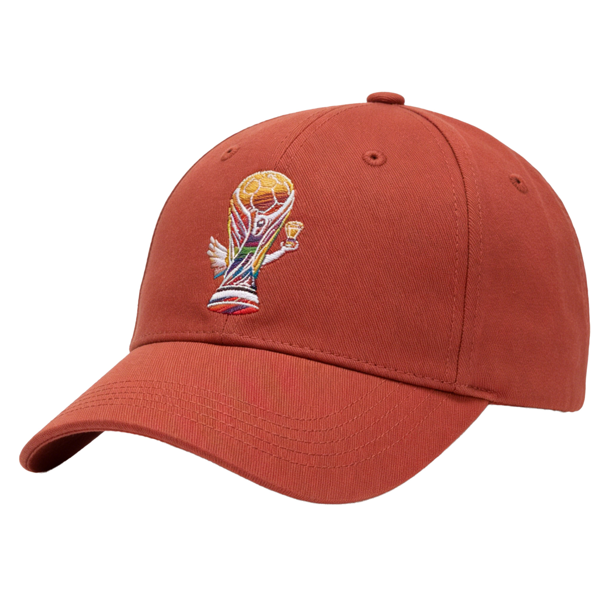 FIFA World Cup 2026 Hat with Embroidered Gray Adjustable Cotton Denim Baseball Cap