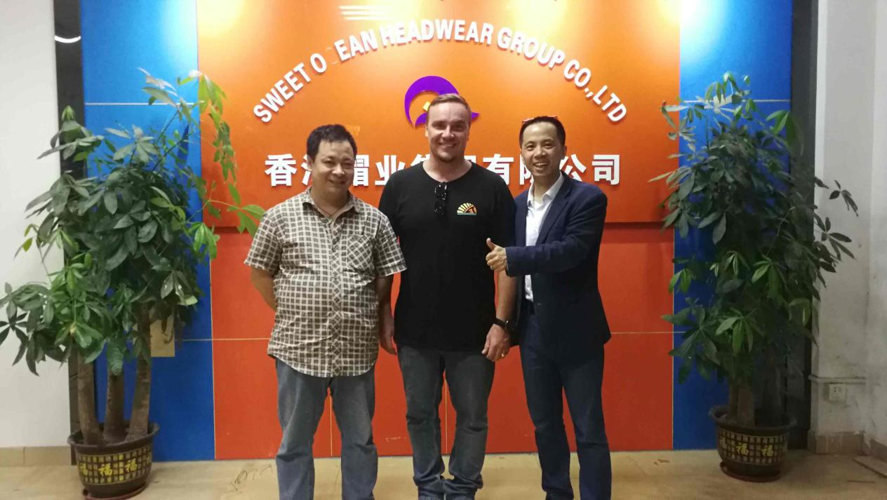 Mike’s Factory Tour in Sweet Ocean Headwear Group Co., Ltd.