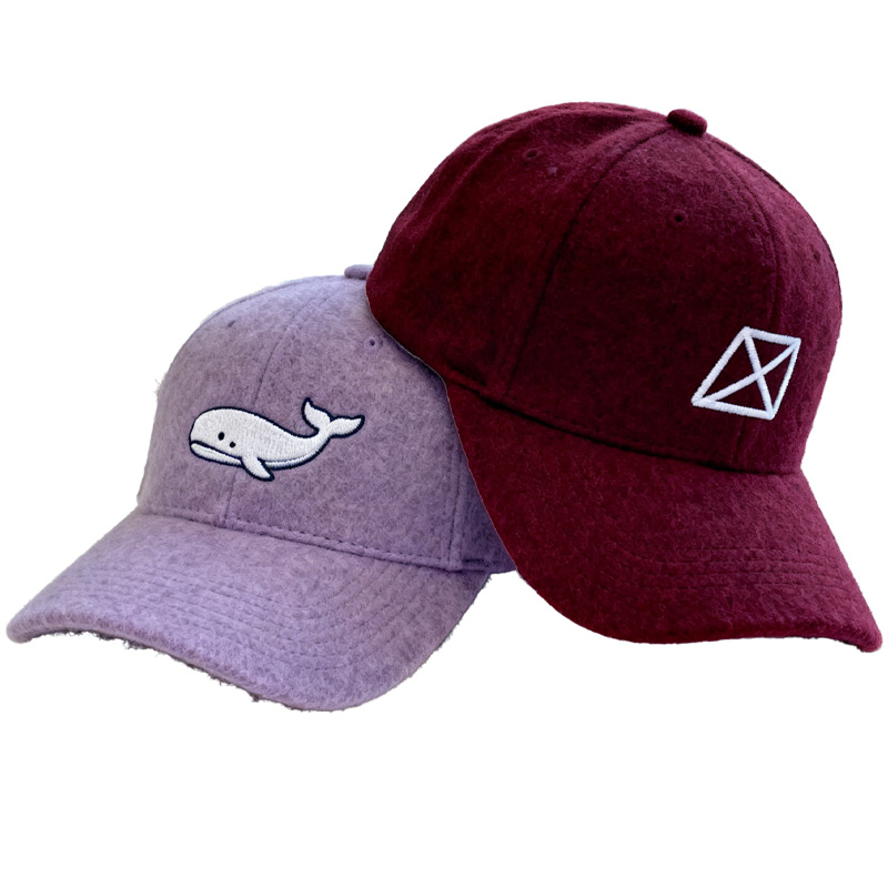 Custom Embroidered Gray Snapback Adjustable Wool Blend Baseball Cap for baseball hat | baseball cap | xhcaps.com