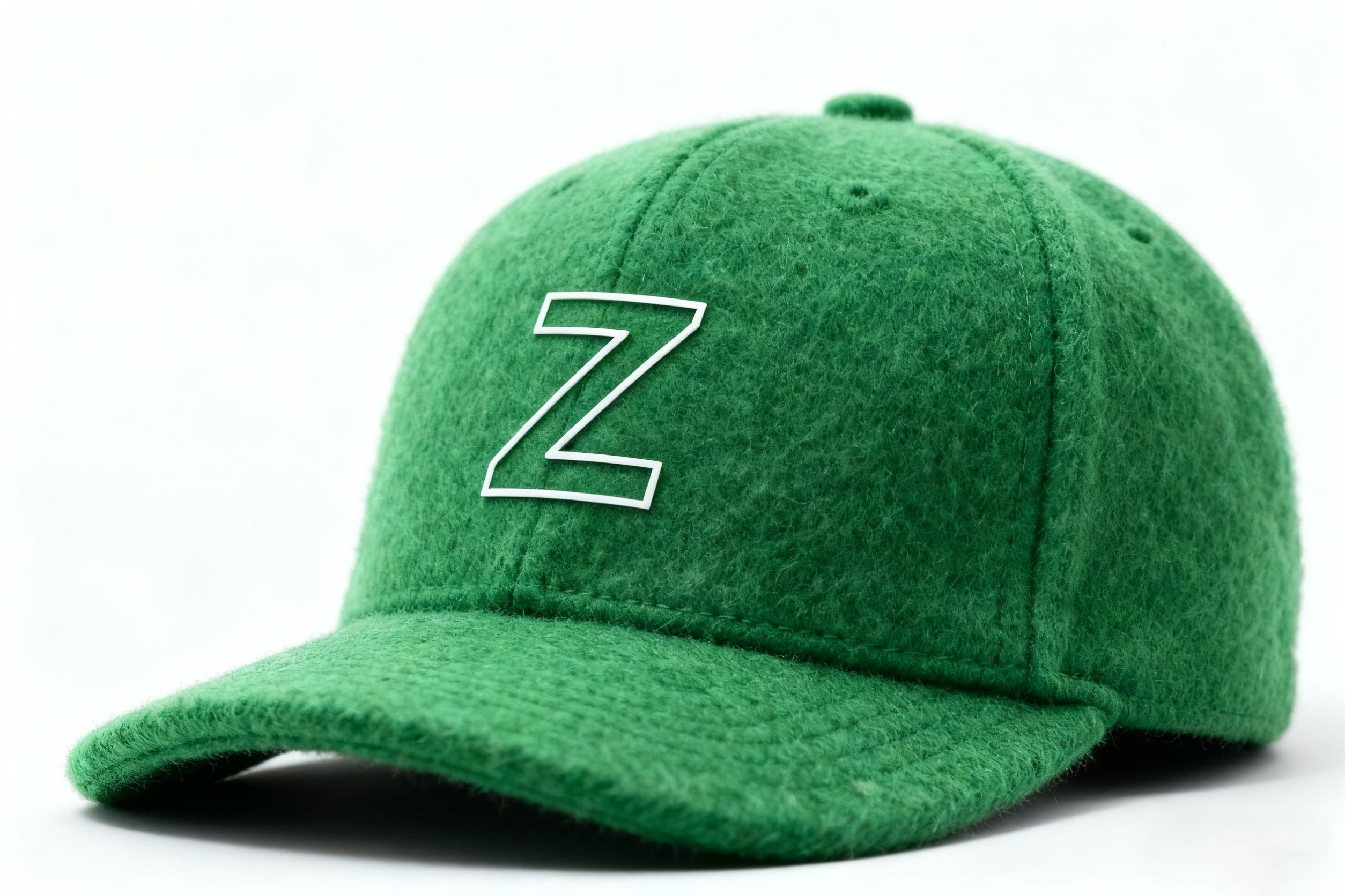 Custom Embroidered Gray Snapback Adjustable Wool Blend Baseball Cap