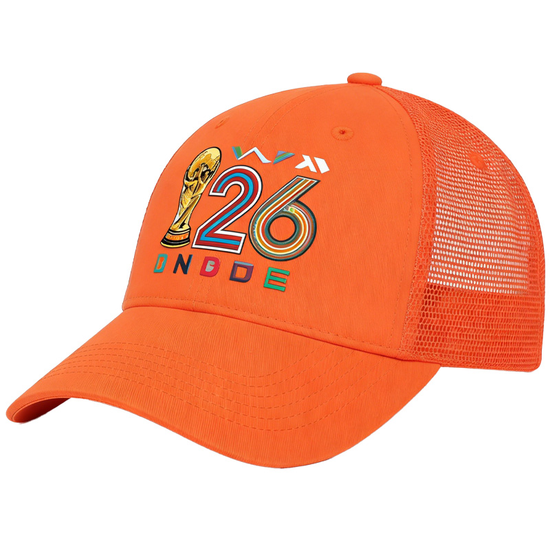 FIFA World Cup 2026 Hat with Embroidered Gray Adjustable Cotton Denim Baseball Cap