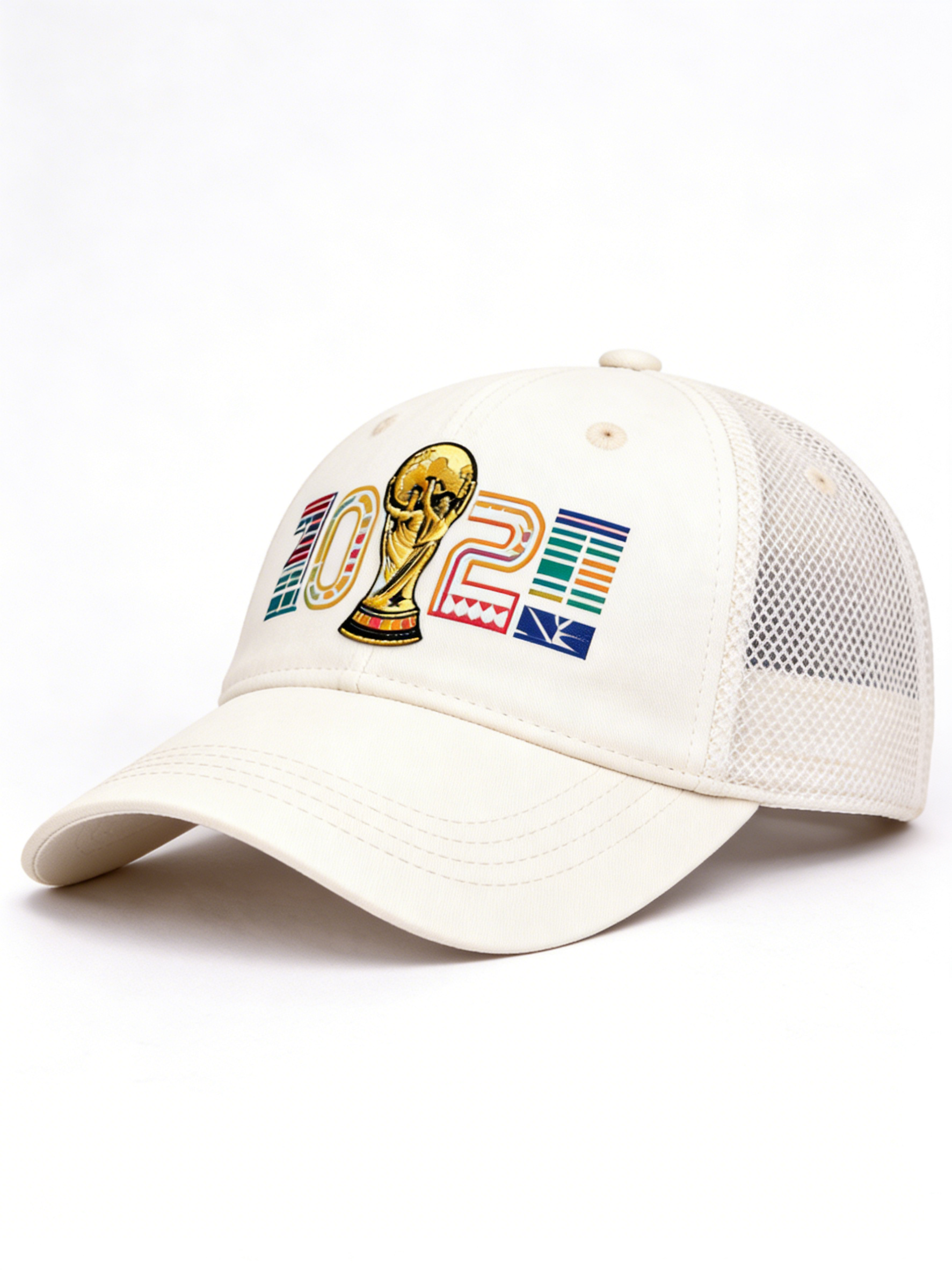 FIFA World Cup 2026 Hat with Embroidered Gray Adjustable Cotton Denim Baseball Cap