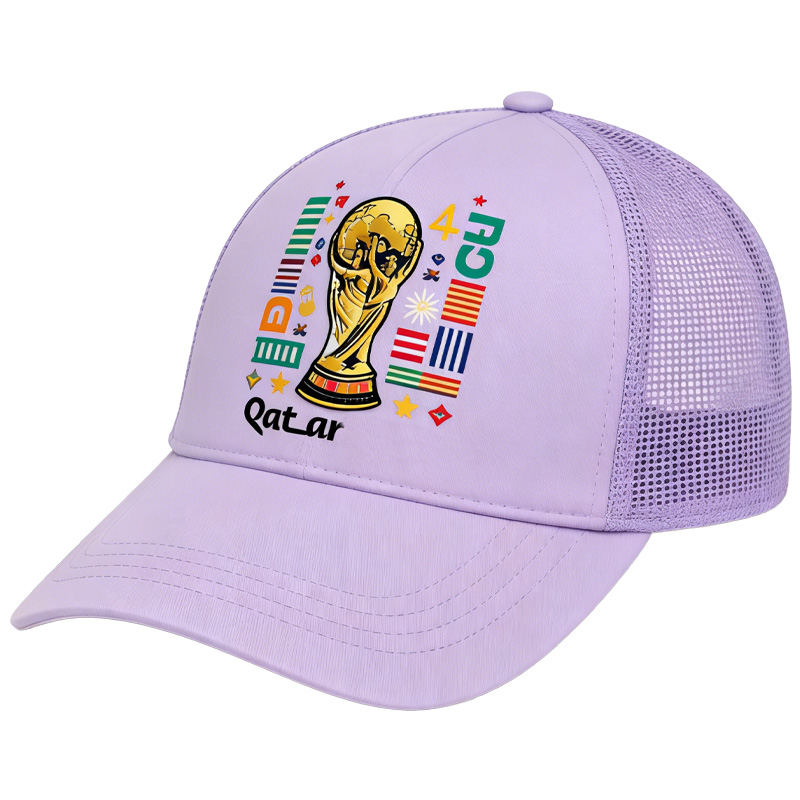 FIFA World Cup 2026 Hat with Embroidered Gray Adjustable Cotton Denim Baseball Cap