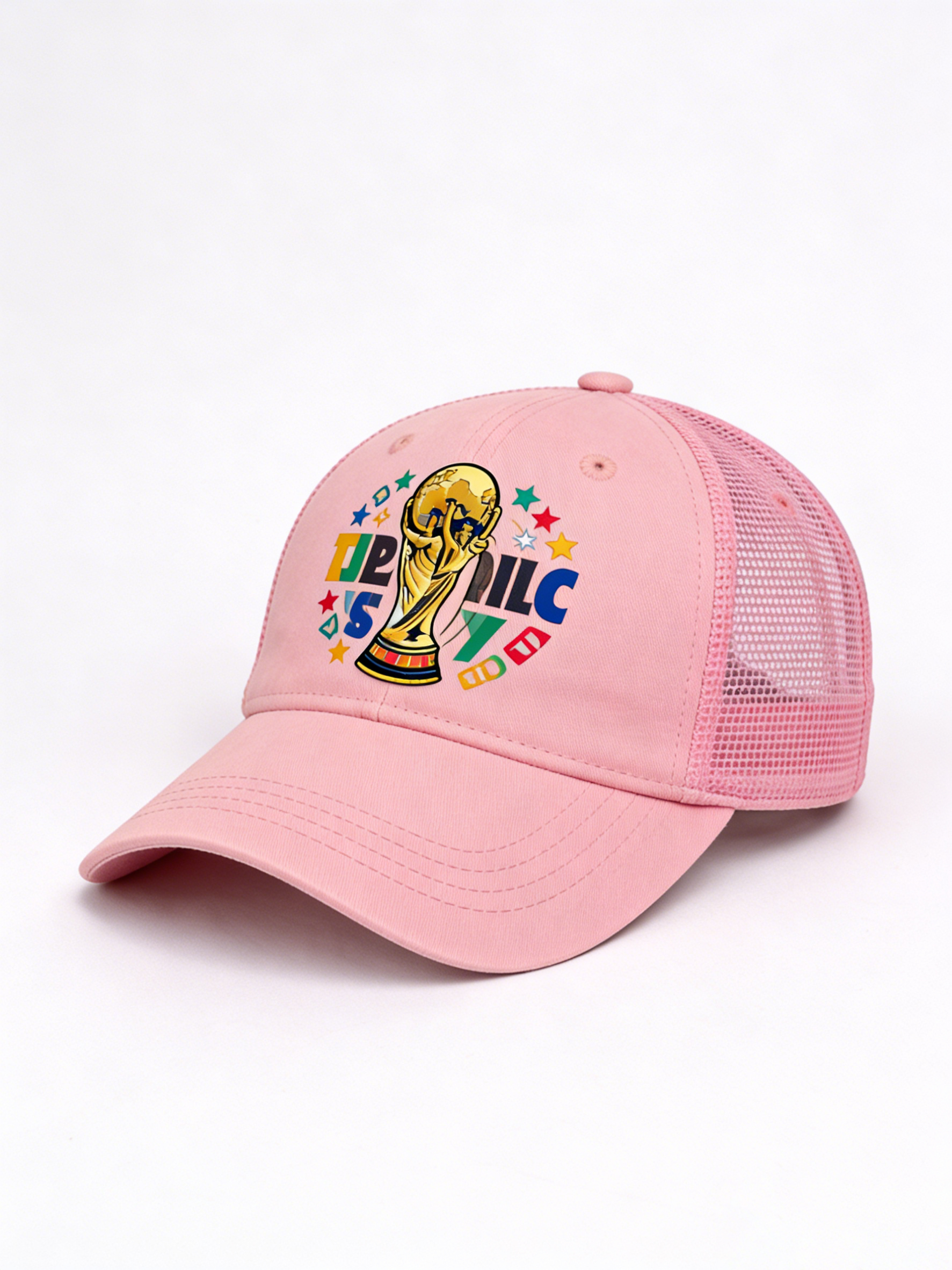 FIFA World Cup 2026 Hat with Embroidered Gray Adjustable Cotton Denim Baseball Cap