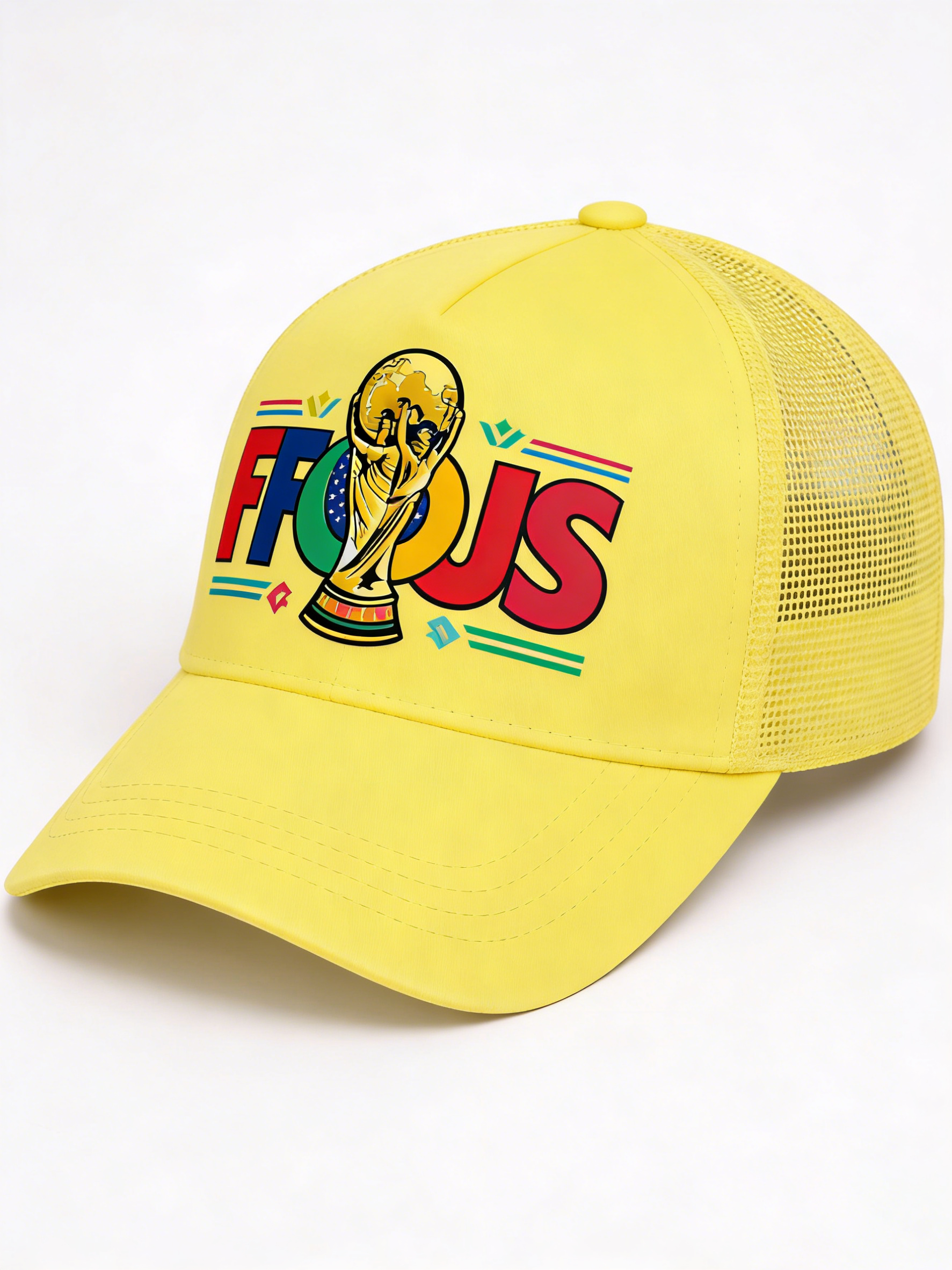 FIFA World Cup 2026 Hat with Embroidered Gray Adjustable Cotton Denim Baseball Cap