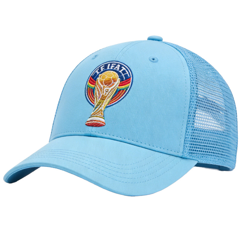 FIFA World Cup 2026 Hat with Embroidered Gray Adjustable Cotton Denim Baseball Cap