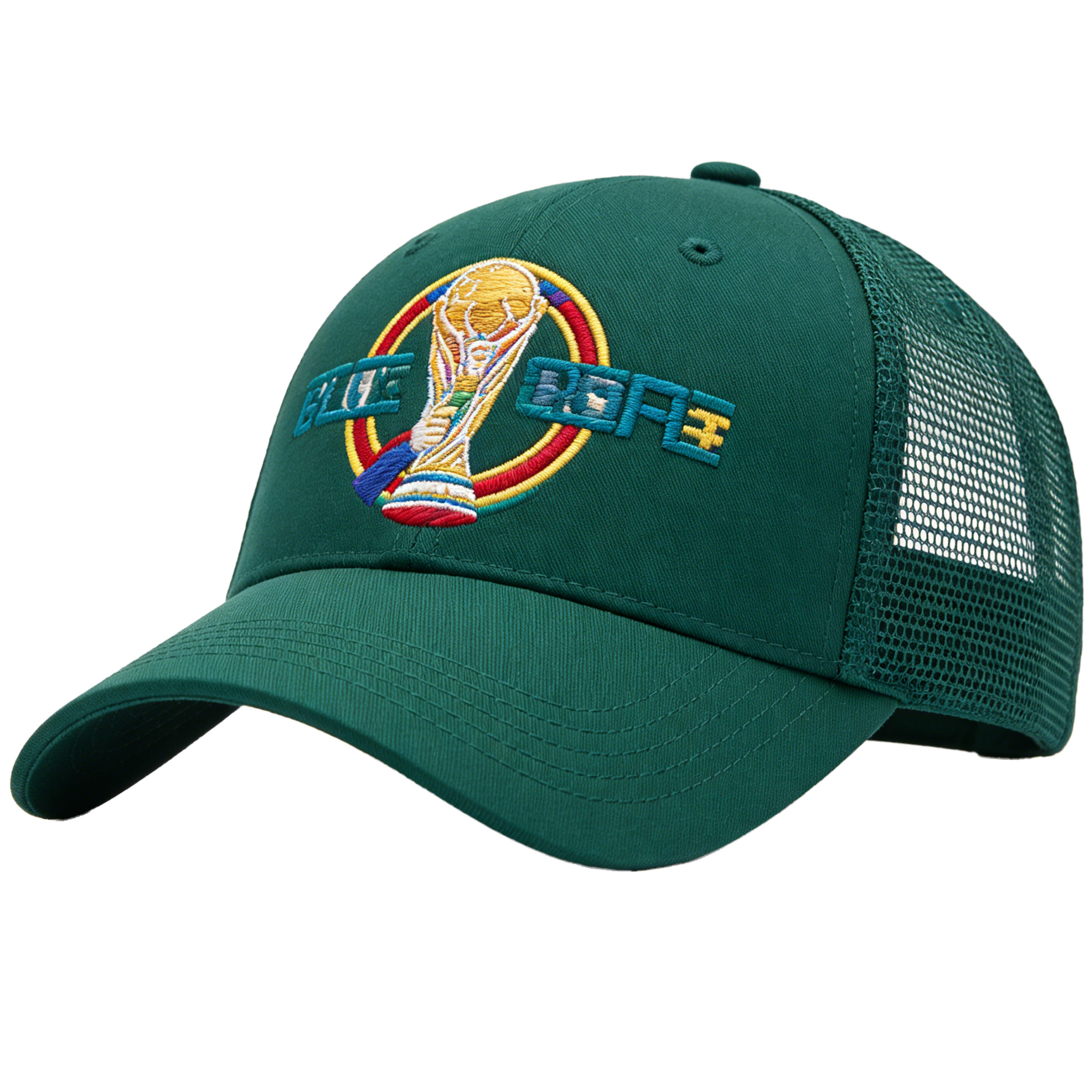 FIFA World Cup 2026 Hat with Embroidered Gray Adjustable Cotton Denim Baseball Cap