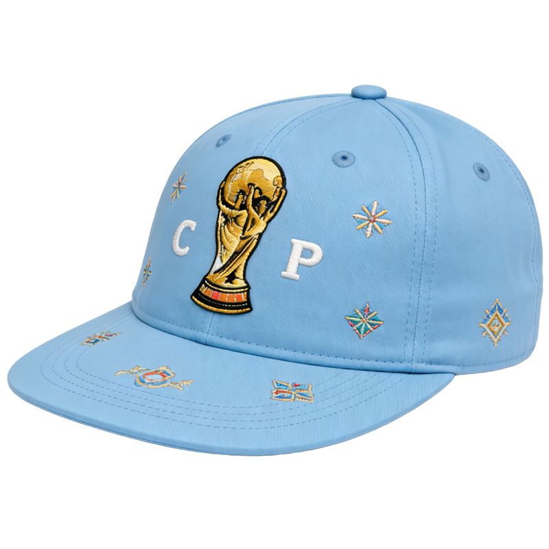 FIFA World Cup 2026 Embroidered Gray Adjustable Cotton Denim Baseball Cap