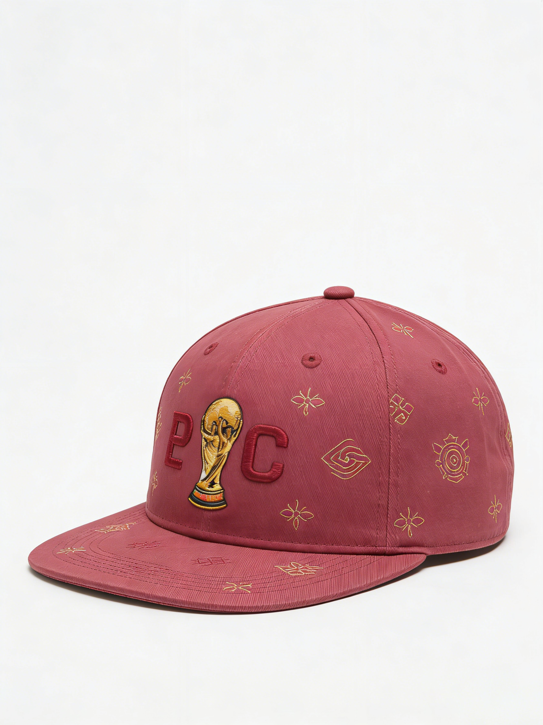 FIFA World Cup 2026 Embroidered Gray Adjustable Cotton Denim Baseball Cap