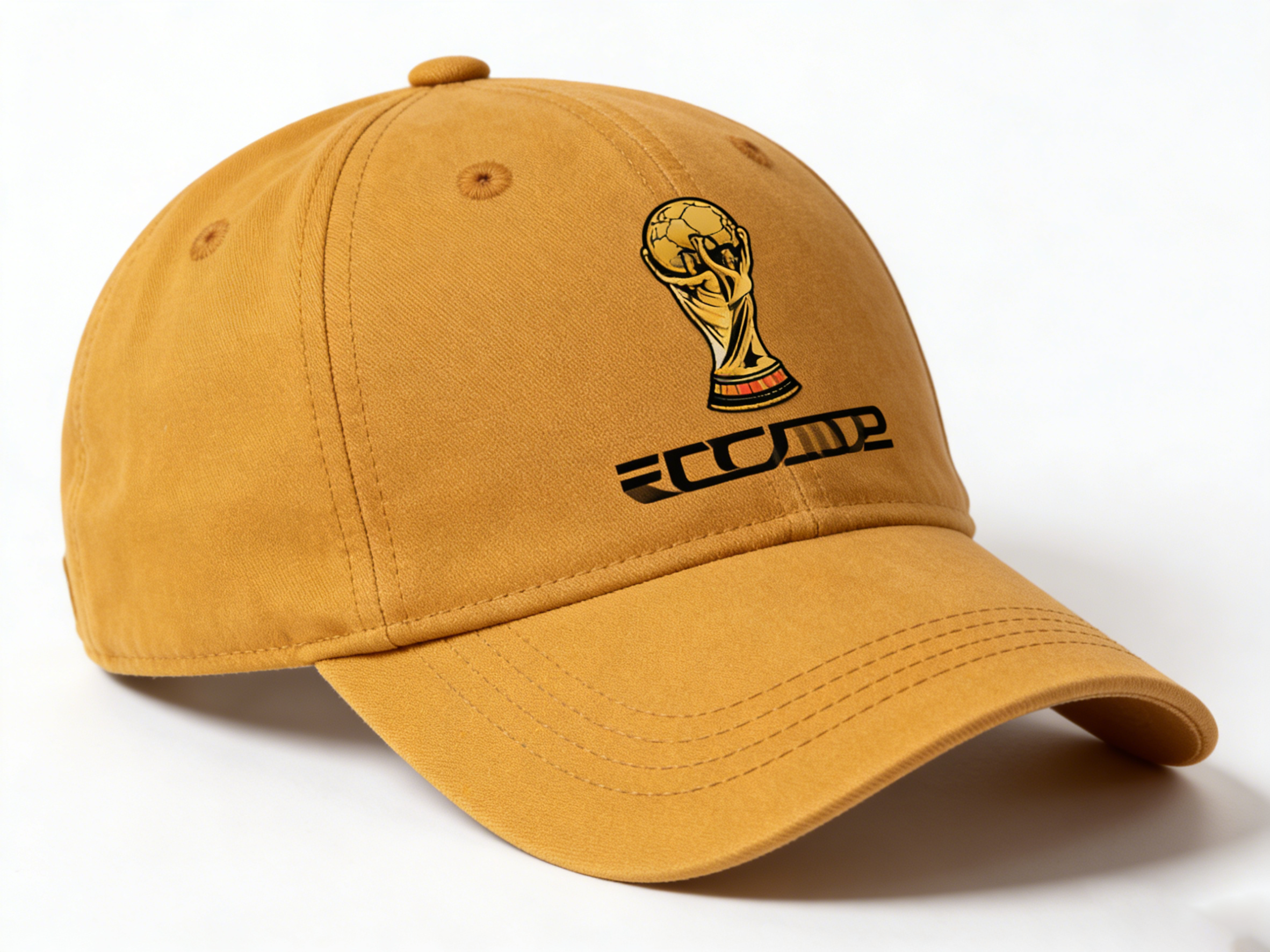 FIFA World Cup 2026 Embroidered Gray Adjustable Cotton Denim Baseball Cap