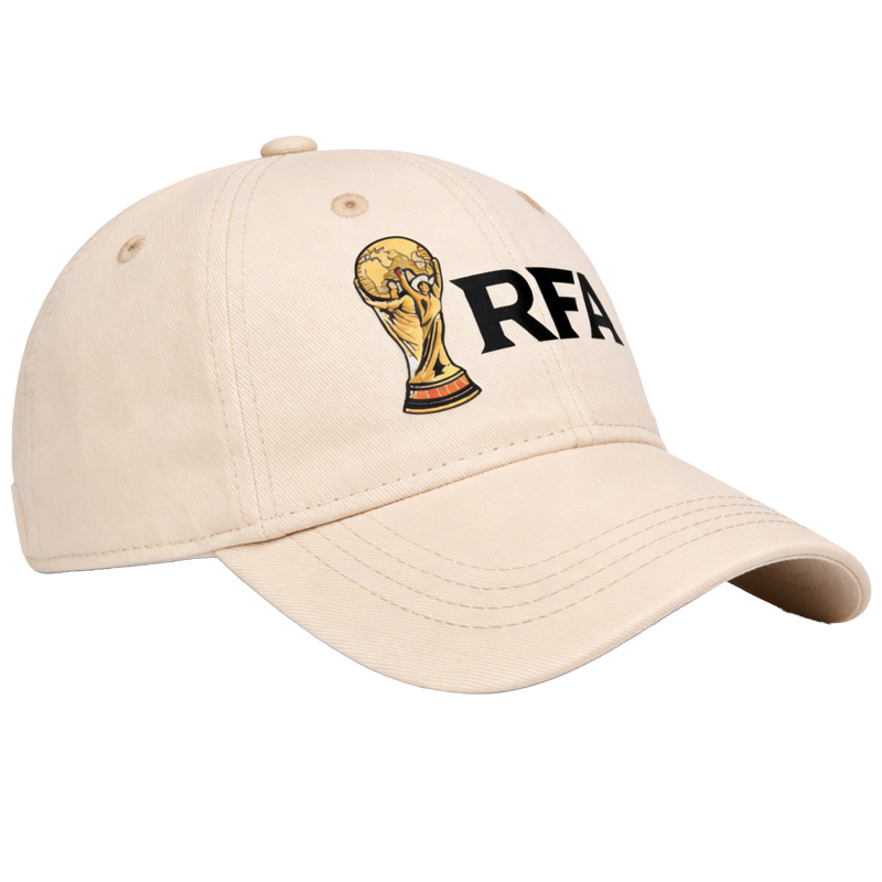 FIFA World Cup 2026 Embroidered Gray Adjustable Cotton Denim Baseball Cap