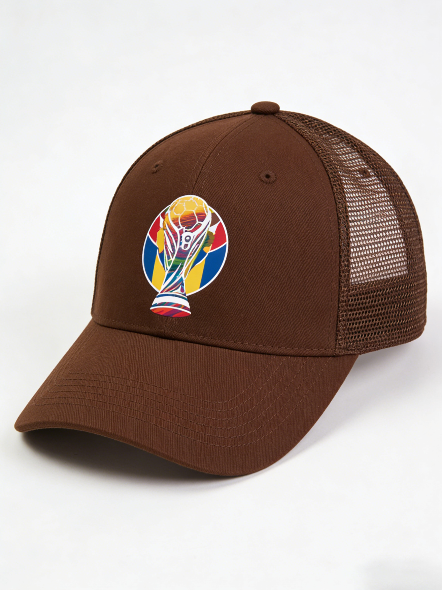 FIFA World Cup 2026 Hat with Embroidered Gray Adjustable Cotton Denim Baseball Cap