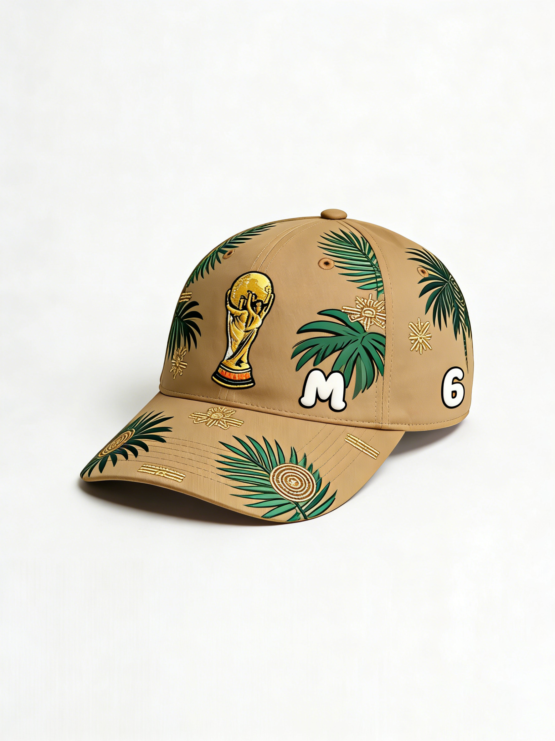 2026 FIFA World Cup Embroidered Gray Cotton Denim Adjustable Baseball Cap