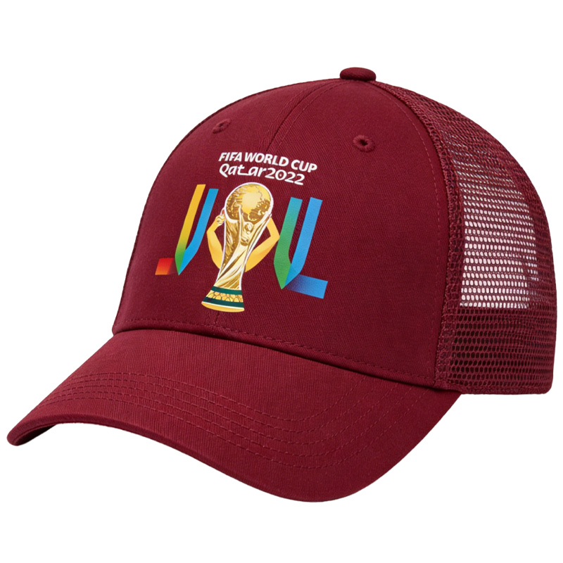 FIFA World Cup 2026 Hat with Embroidered Gray Adjustable Cotton Denim Baseball Cap